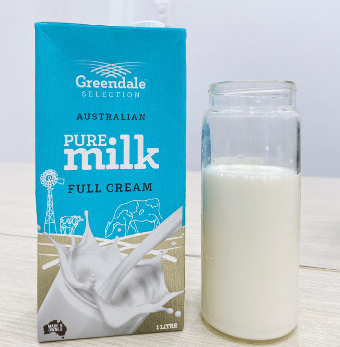 Sữa tươi Úc nguyên kem hàng nhập khẩu