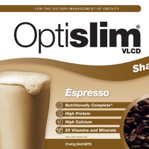 Thức uống giảm cân Optislim VLCD Shake vị Cà phê Espresso