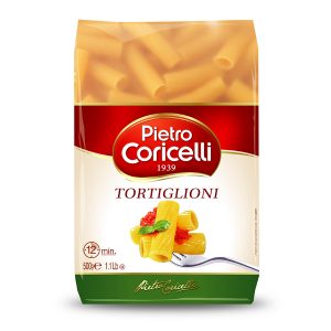 Mì ý Pietro Coricelli Tortiglioni (nui ống) 500g