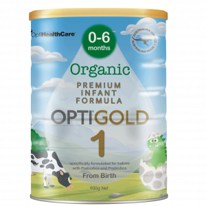 Sữa bột Optigold Organic cho trẻ 0-6 tháng tuổi