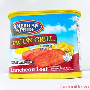 Thịt hộp American Pride Bacon Grill 340g