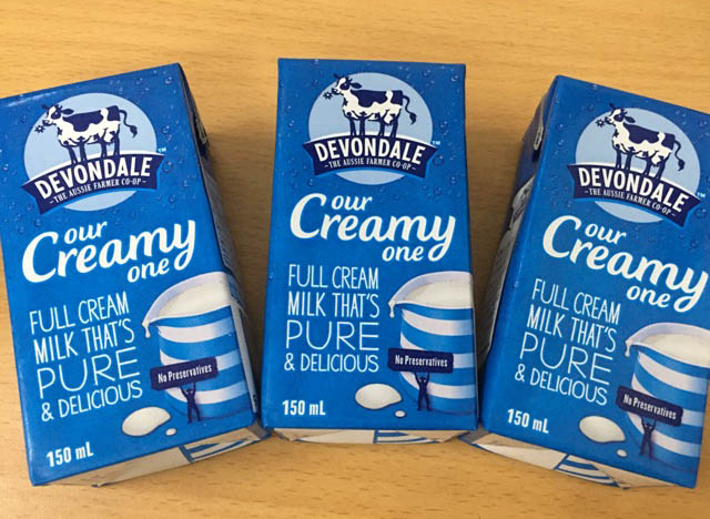 Sữa tươi Úc Devondale nguyên kem nhập khẩu Úc