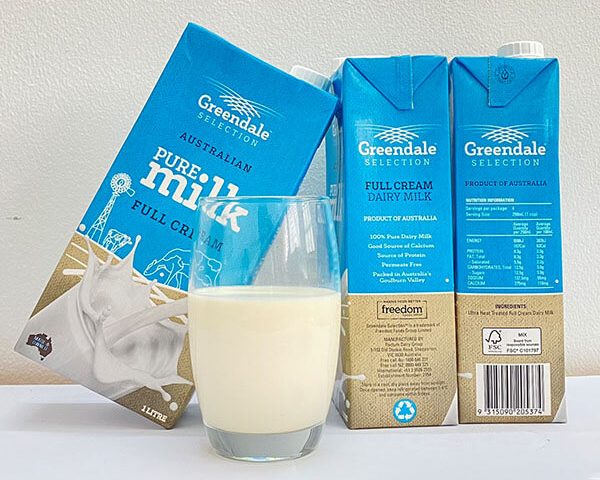 Sữa tươi Úc nguyên kem Greendale