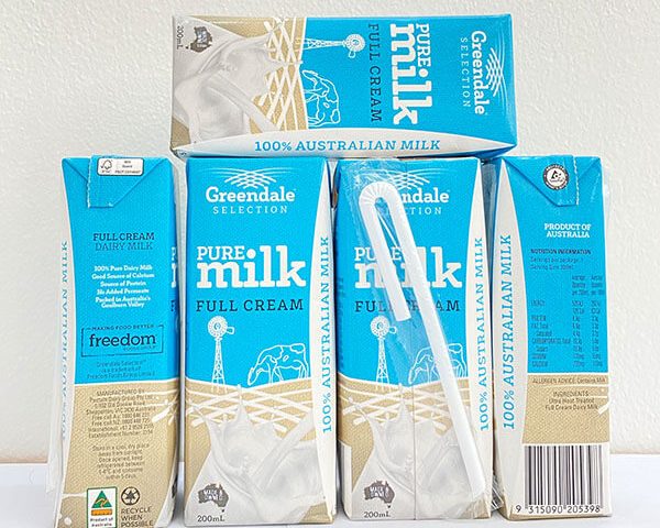 Sữa tươi Úc Greendale cho trẻ nhỏ