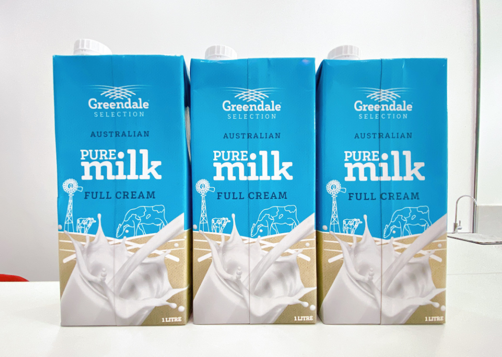 Sữa tươi Úc nguyên kem Greendale hộp 1 lít