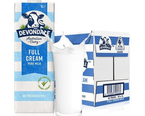 Sữa tươi Úc Devondale thơm ngon và sánh mịn