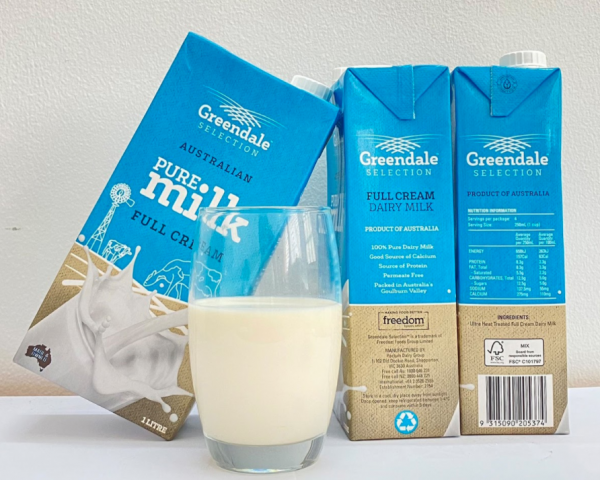 Sữa tươi Úc nguyên kem Greendale