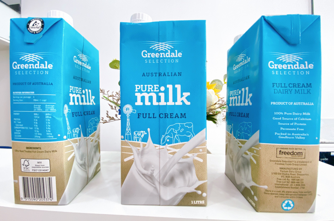 sữa tươi nguyên kem GreenDale Pure