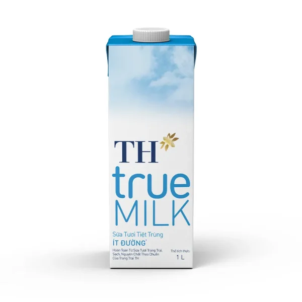 sua tuoi tiet trung th true milk it duong hop 1 lit
