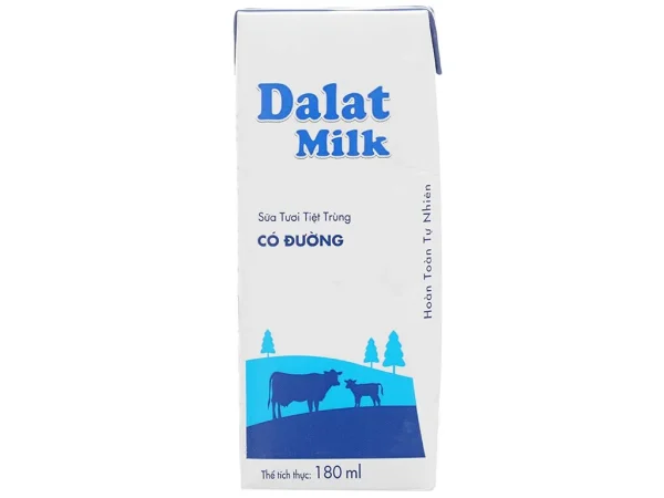 dalat milk 180ml co duong 1